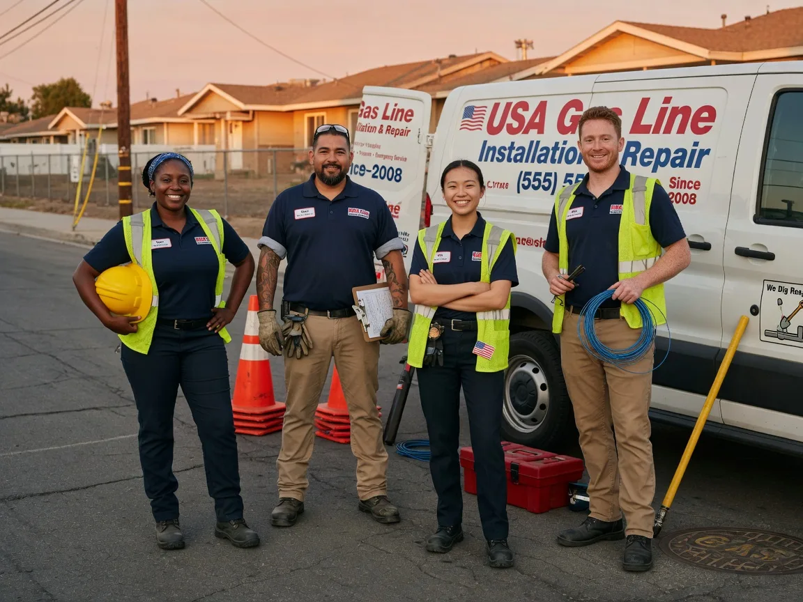 Gas Line Installation company in Toulon, IL
